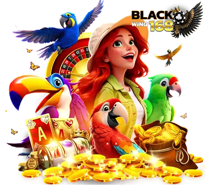 BLACKWINGS168 สล็อตกราฟิกสวย แตกง่ายทุกเกม